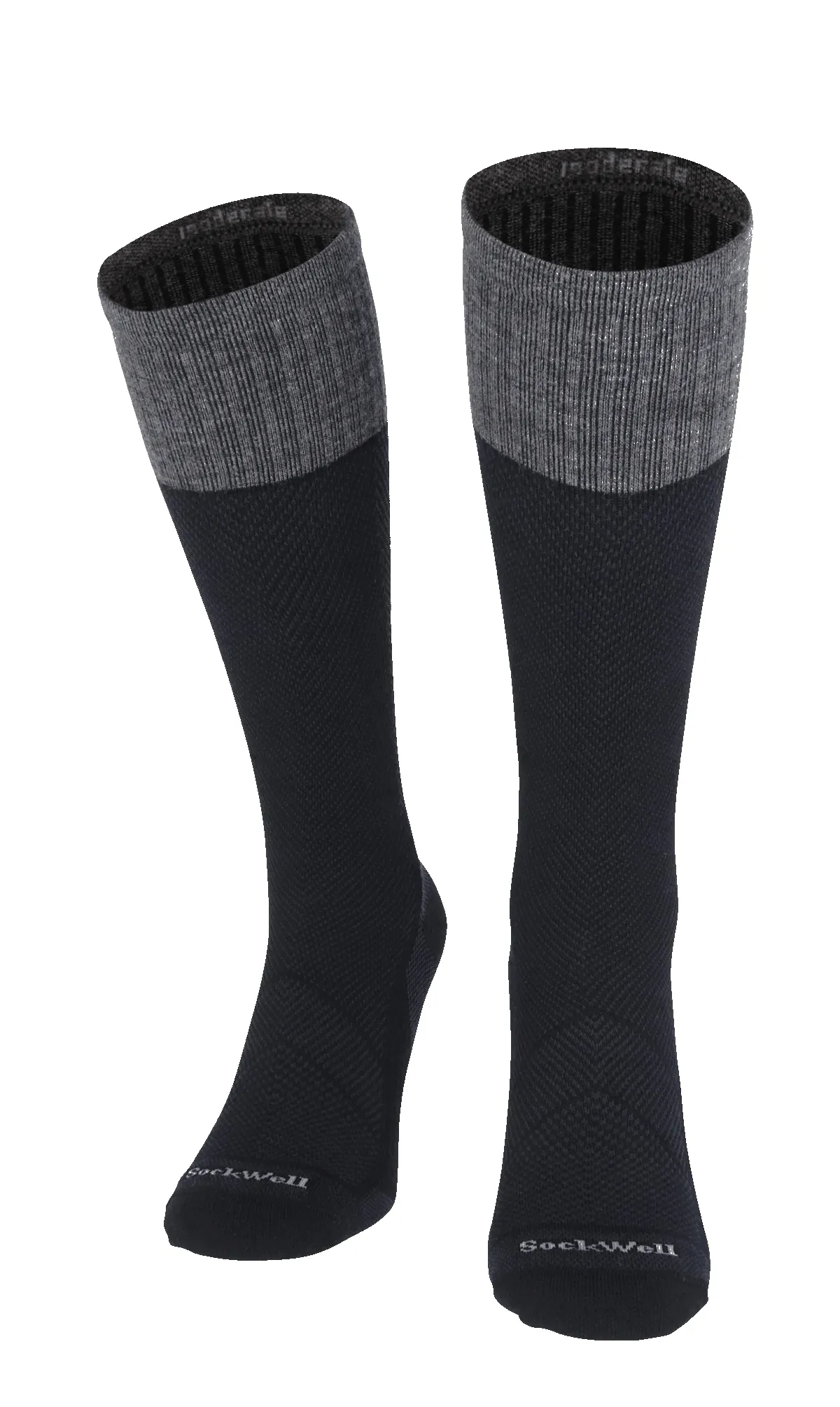 Elevate Men Compression Sports Socks Black sold by Sockwell product image thumbnail 2