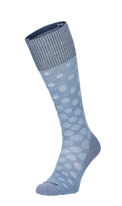 Spot On Women Moderate Compression Socks Bluestone sold by Sockwell