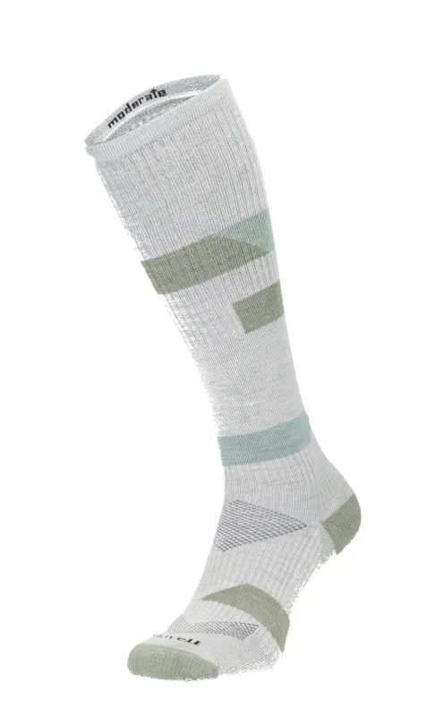 Traverse Women Compression Sports Socks Natural sold by Sockwell