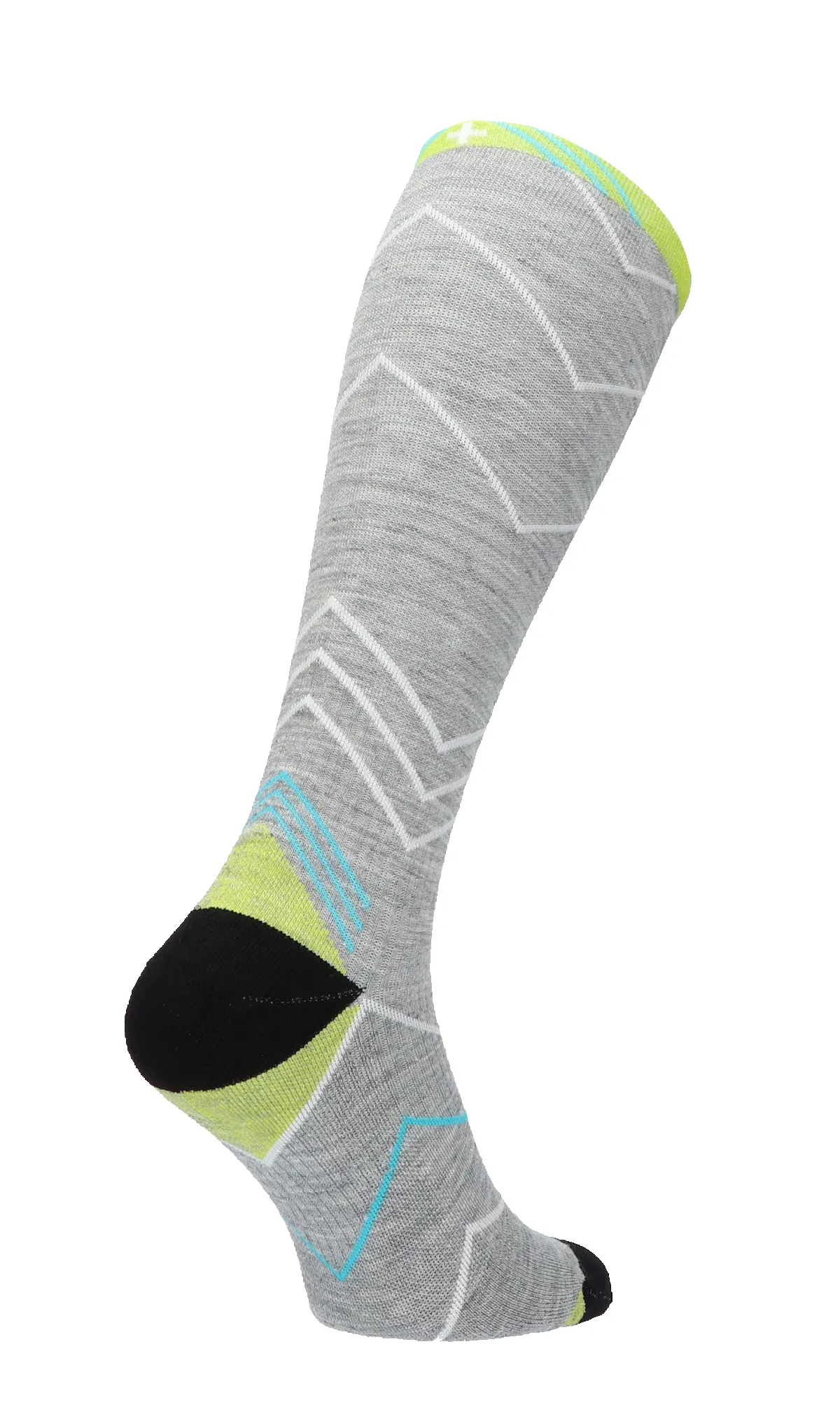 Incline Knee High Women Compression Sports Socks Grey sold by Sockwell product image thumbnail 4