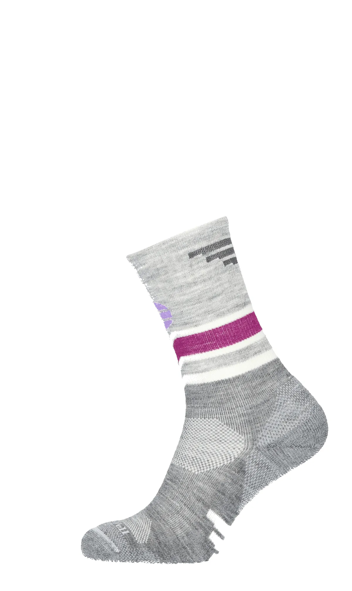 Mountain Beat Crew Women Compression Hiking Socks Grey sold by Sockwell product image thumbnail 3