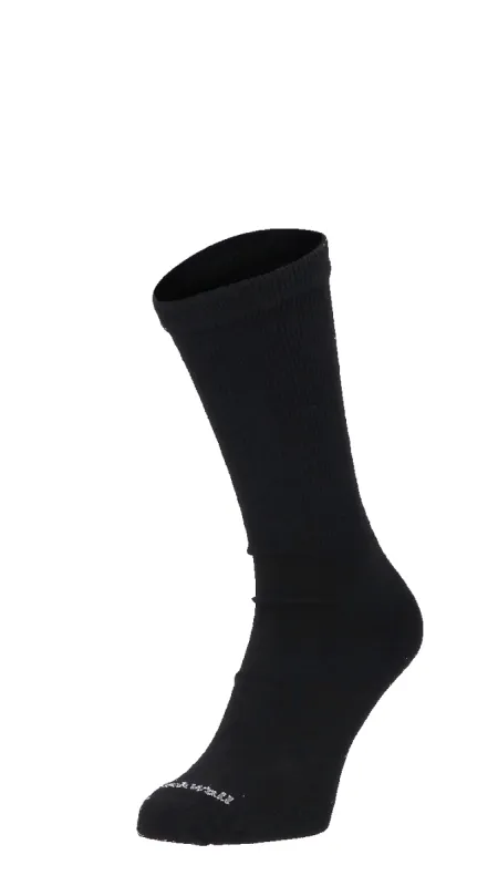 Extra Easy Men Diabetic Socks Black sold by Sockwell
