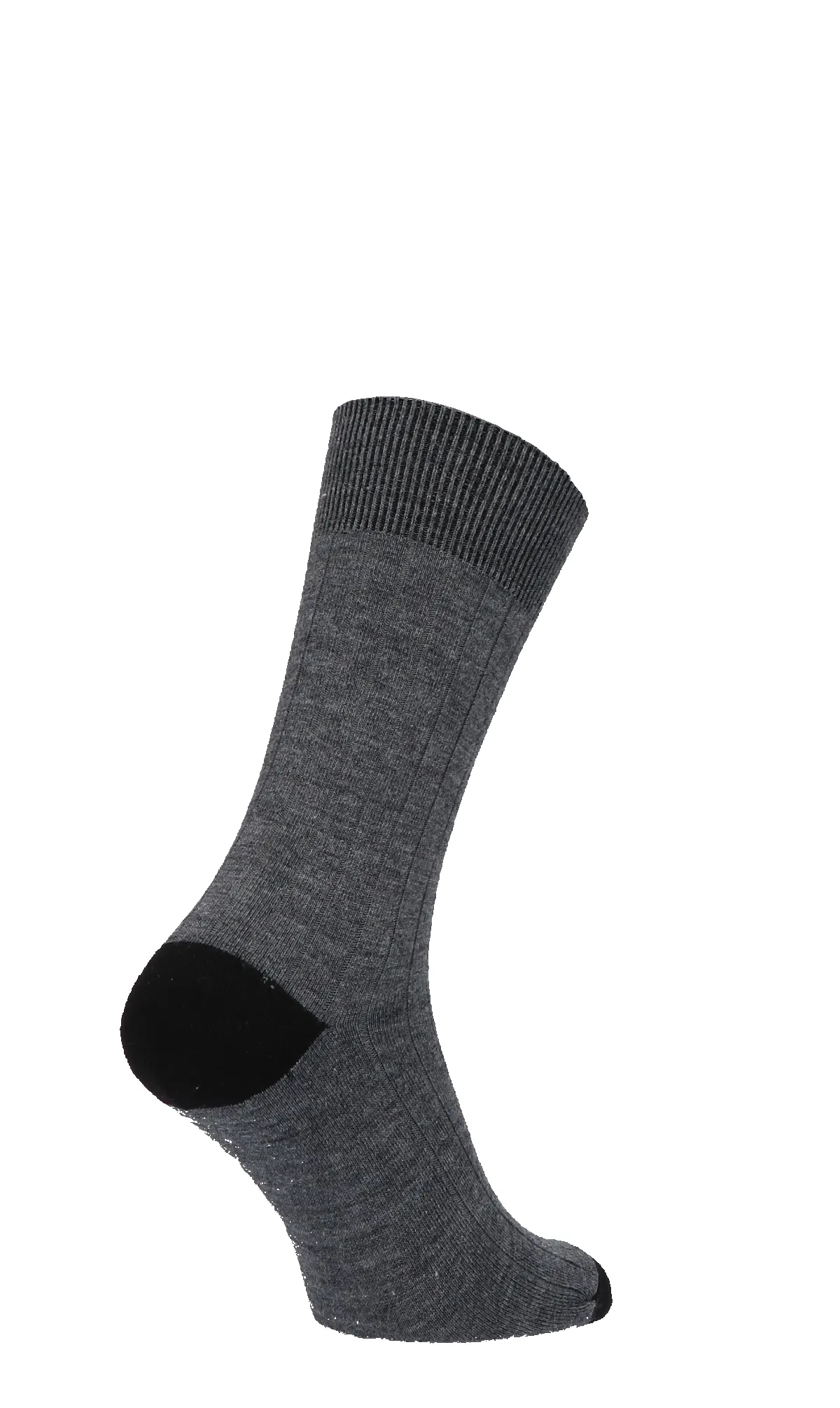 Chelsea Rib Men’s Socks Charcoal sold by Sockwell product image thumbnail 4