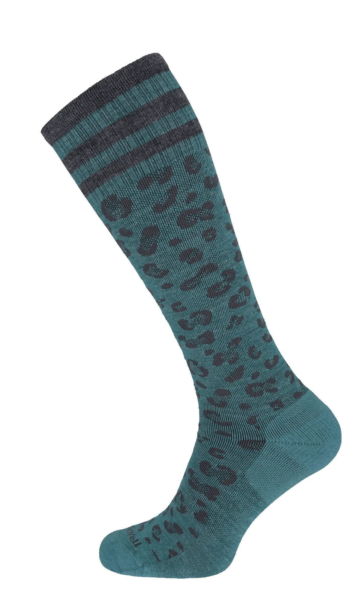 Leopard Women Moderate Compression Socks Mineral sold by Sockwell product image thumbnail 3