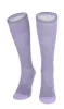 Damask Women Moderate Compression Socks Lavender sold by Sockwell