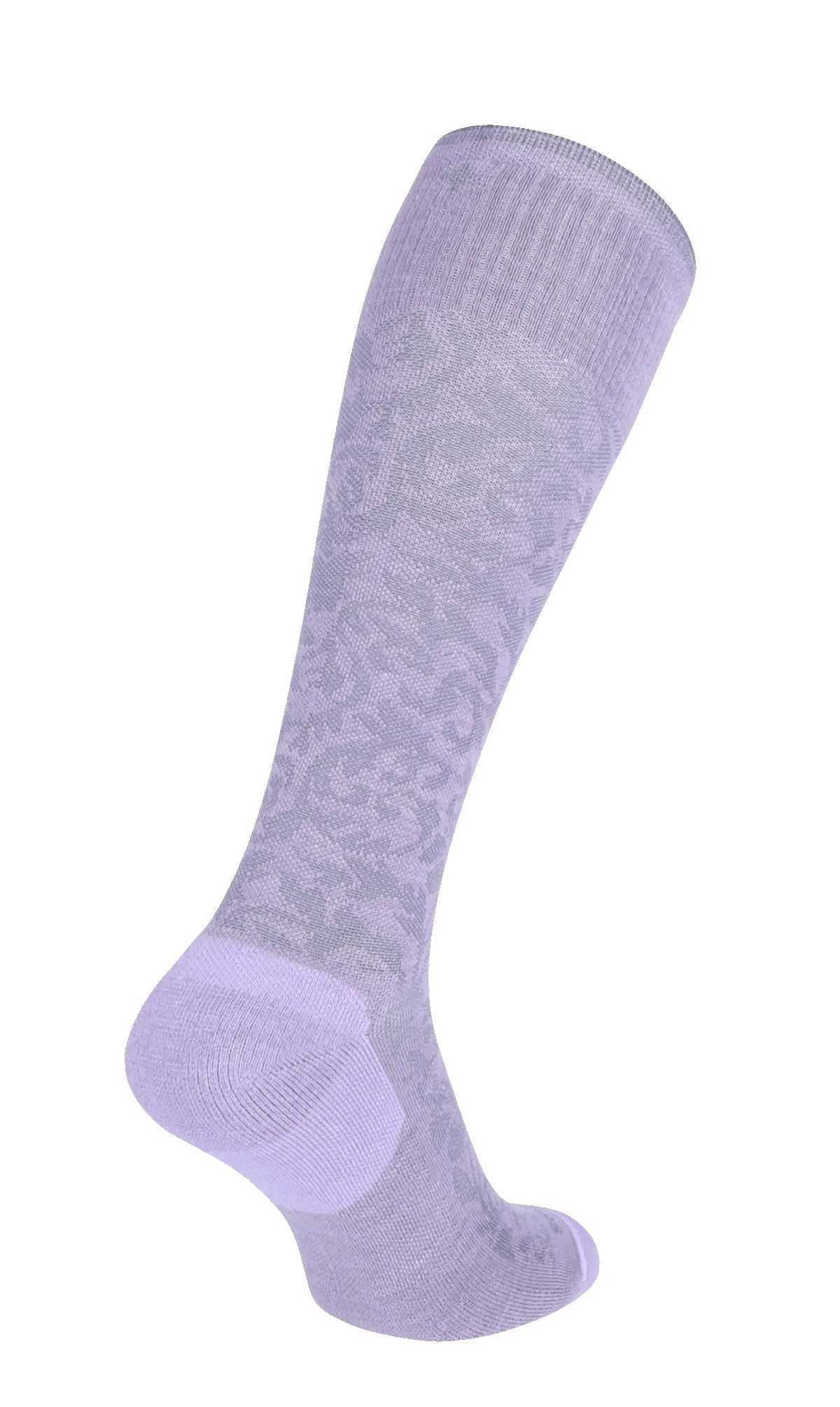 Damask Women Moderate Compression Socks Lavender sold by Sockwell product image thumbnail 4