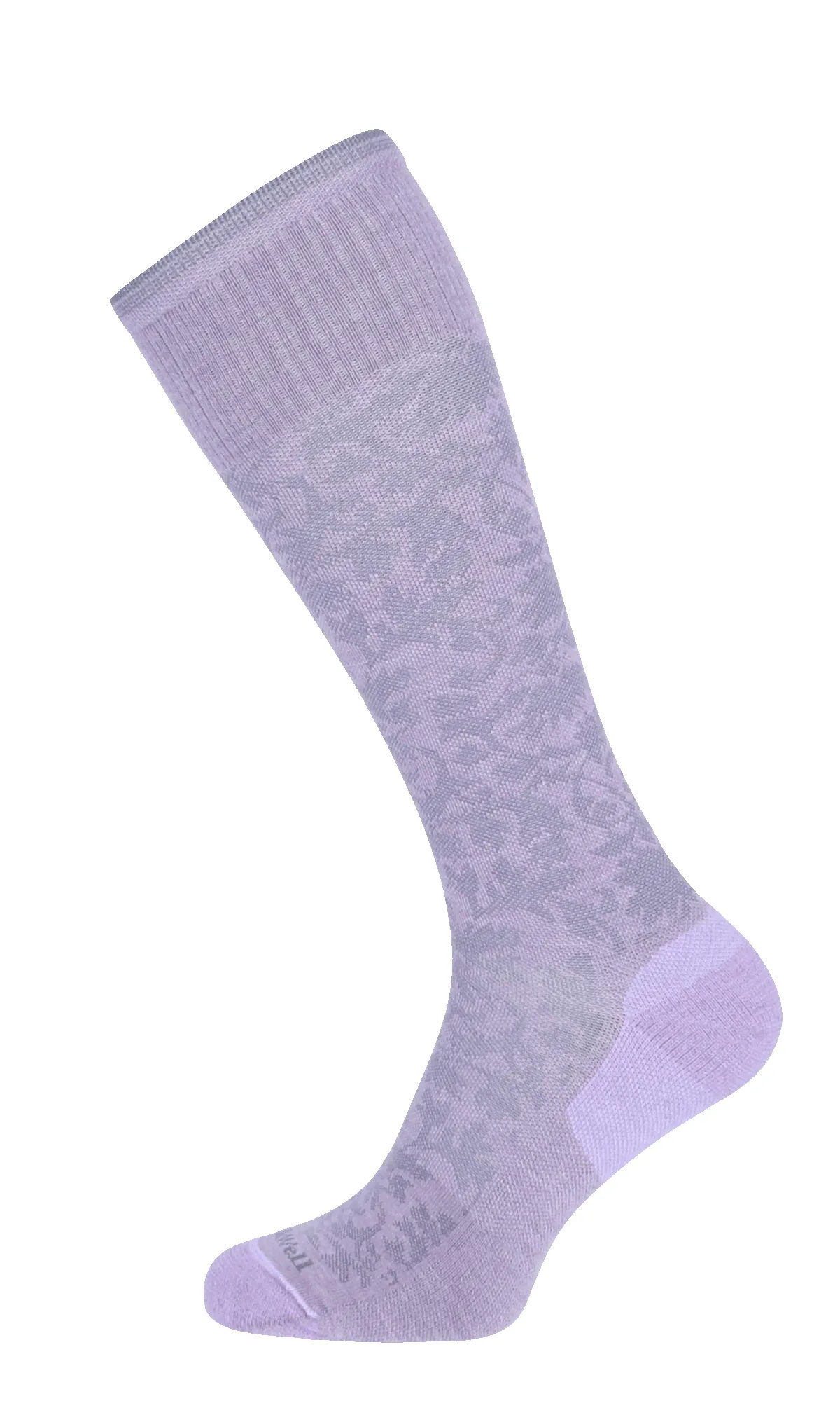 Damask Women Moderate Compression Socks Lavender sold by Sockwell product image thumbnail 3
