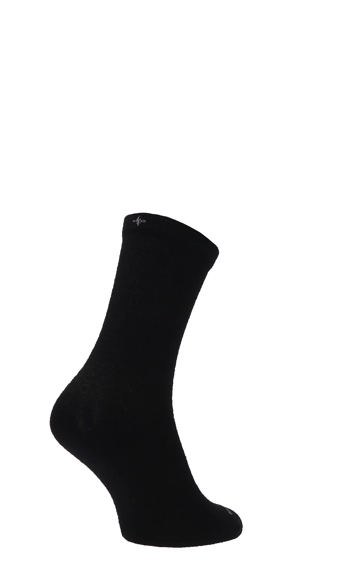 Plantar Ease Crew Women Heel Spur Socks Black Solid sold by Sockwell product image thumbnail 4