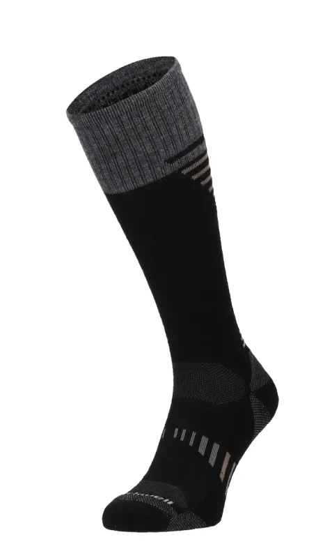 Ascend II Men Compression Hiking Socks Black sold by Sockwell