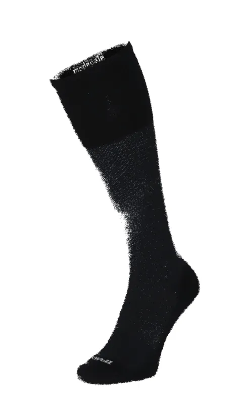 The Basic Women Moderate Compression Socks Black sold by Sockwell