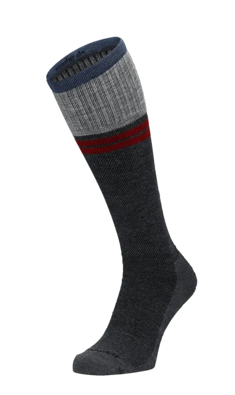 Sportster Men Moderate Compression Socks Charcoal sold by Sockwell