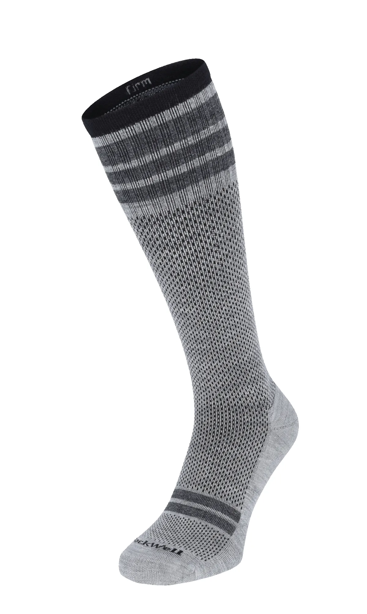 Speedway Men Firm Compression Socks Light Grey sold by Sockwell