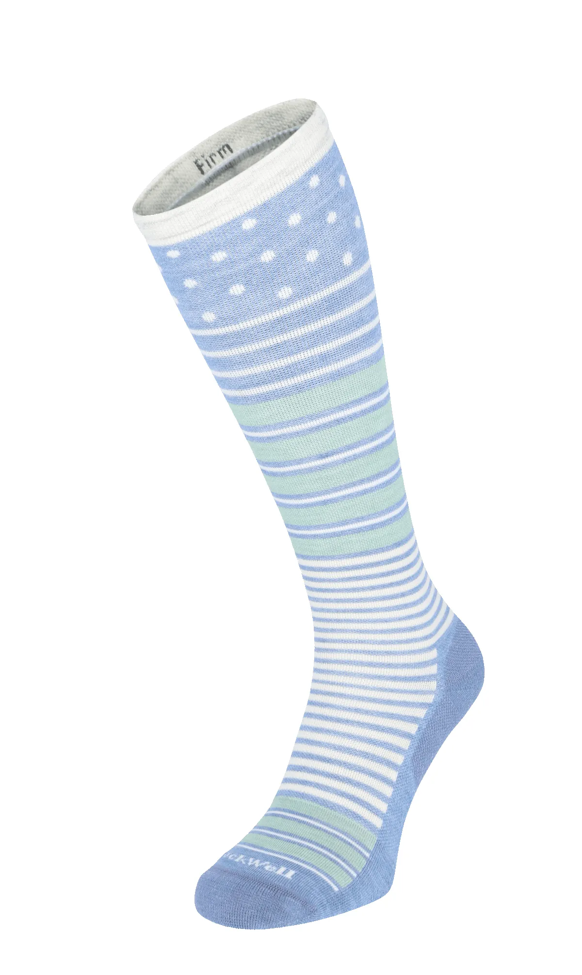 Twister Women Firm Compression Socks Bluestone sold by Sockwell
