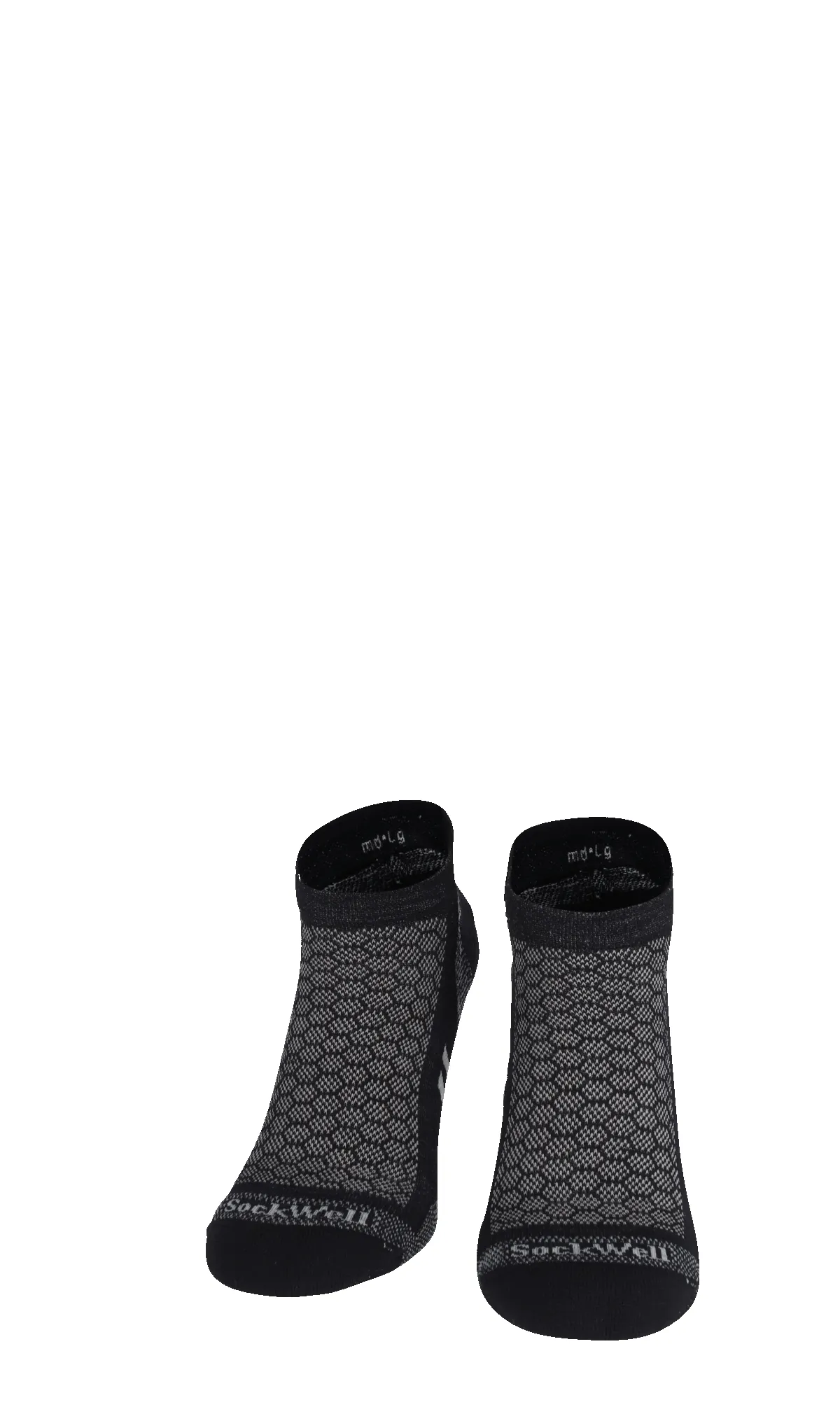 Incline II Micro Women's Compression Sports Socks Black sold by Sockwell product image thumbnail 2