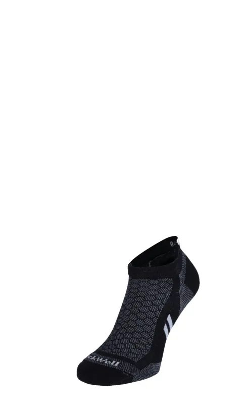 Incline II Micro Men Compression Sports Socks Black sold by Sockwell