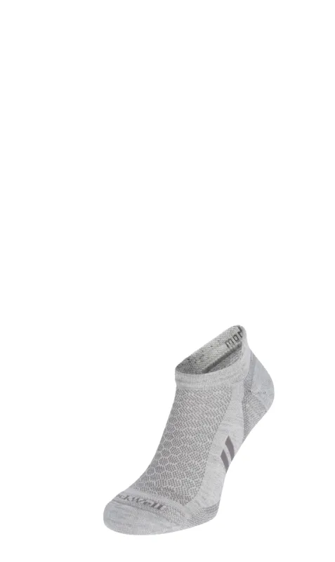 Incline II Micro Men Compression Sports Socks Ash sold by Sockwell