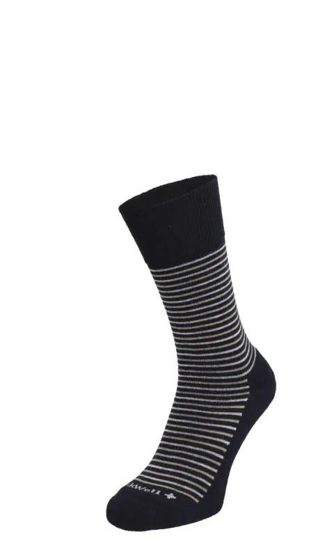 Kickback Men Diabetic Socks Black sold by Sockwell