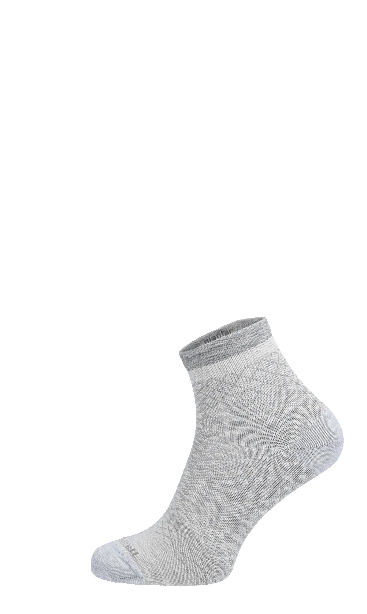 Plantar Ease Quarter Women Heel Spur Socks Ash sold by Sockwell product image thumbnail 3