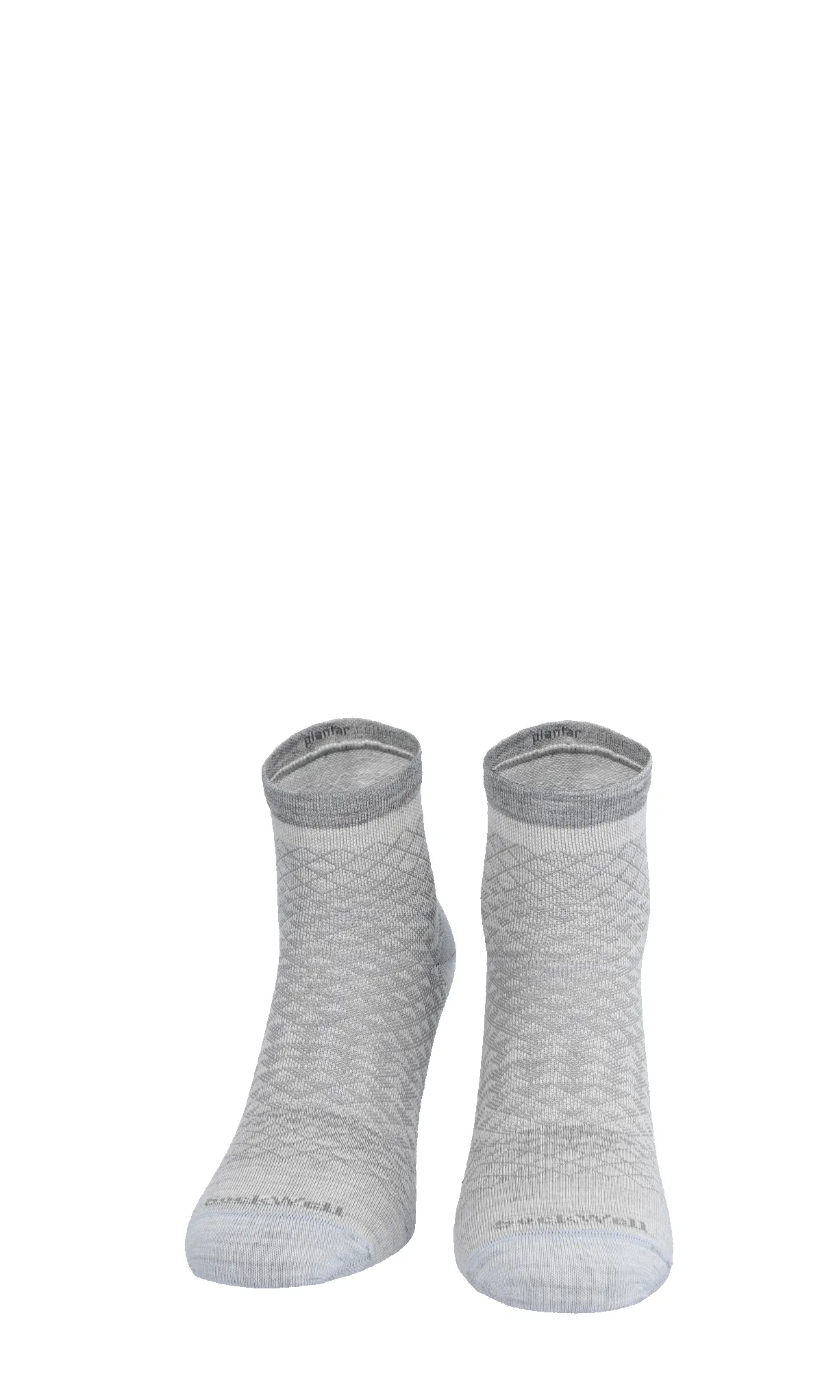 Plantar Ease Quarter Women Heel Spur Socks Ash sold by Sockwell product image thumbnail 2