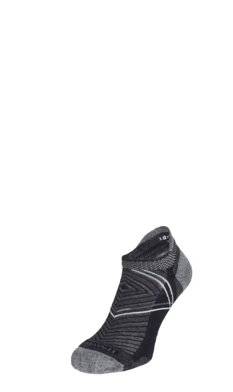 Pulse Micro Women Compression Sport Socks Black sold by Sockwell