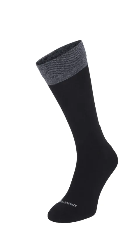 Free’n Easy Men Diabetic Socks Black sold by Sockwell