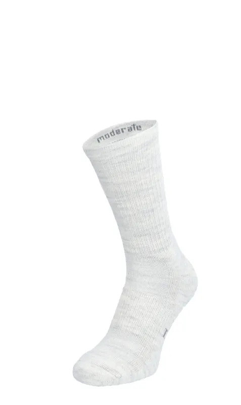 Walk About Crew Women Compression Hiking Socks Ash sold by Sockwell