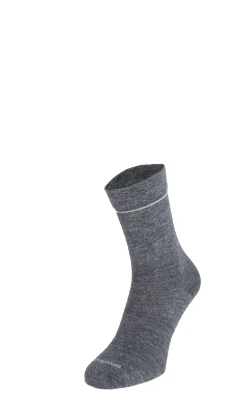 Free’n Easy Women Diabetic Socks Charcoal sold by Sockwell