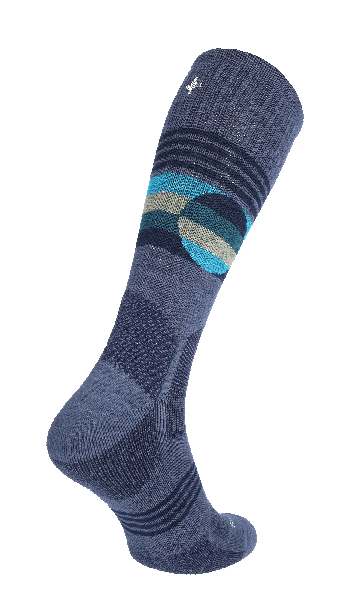 North Rim Crew Men Compression Hiking Socks Denim sold by Sockwell product image thumbnail 4