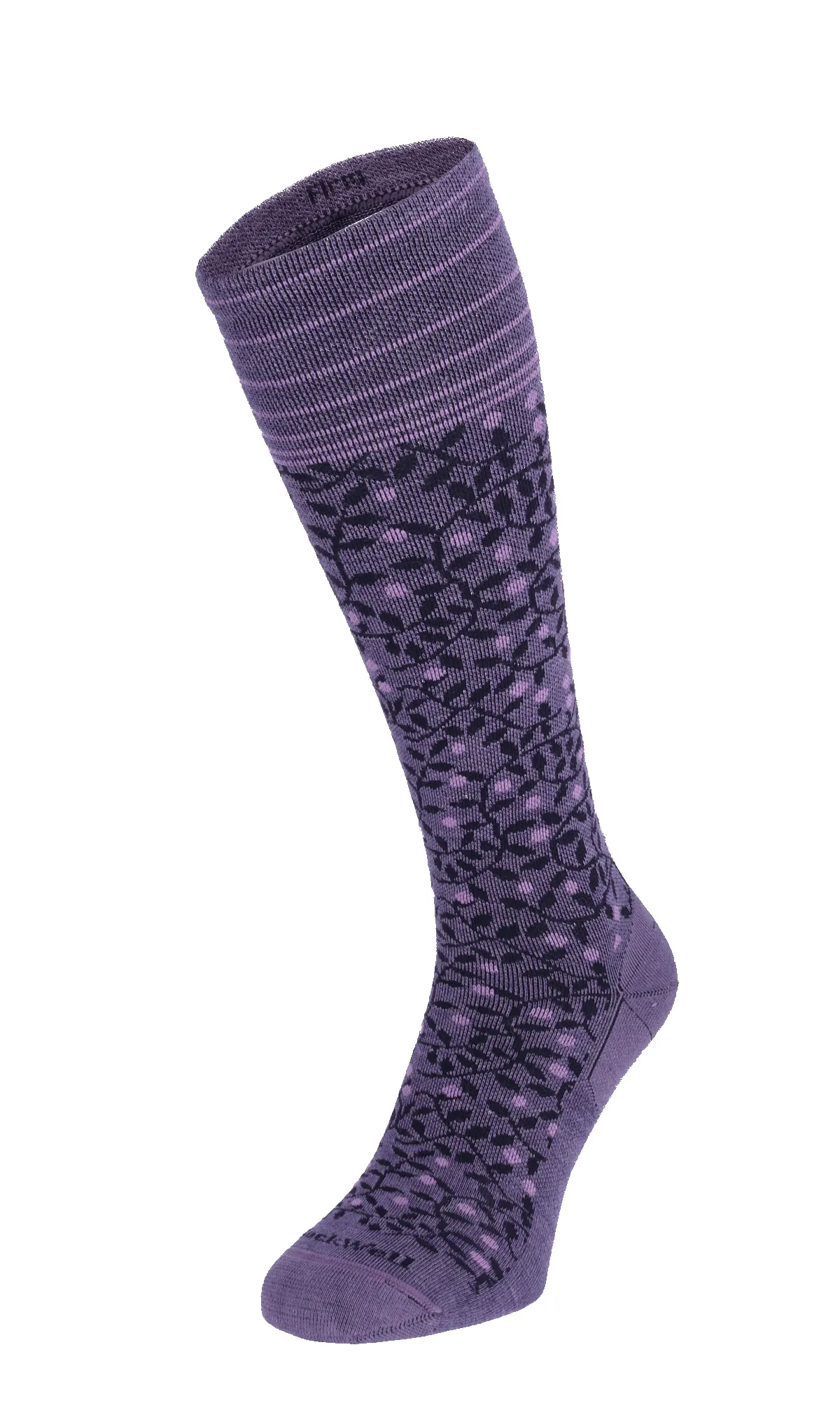 New Leaf Women Firm Compression Socks Plum sold by Sockwell