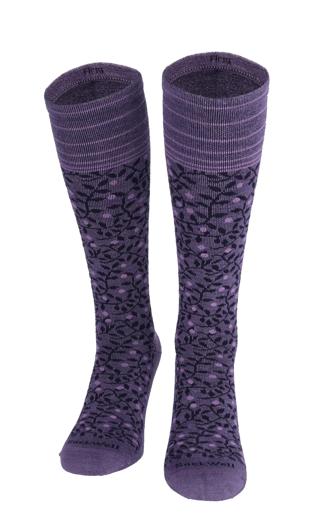 New Leaf Women Firm Compression Socks Plum sold by Sockwell product image thumbnail 2
