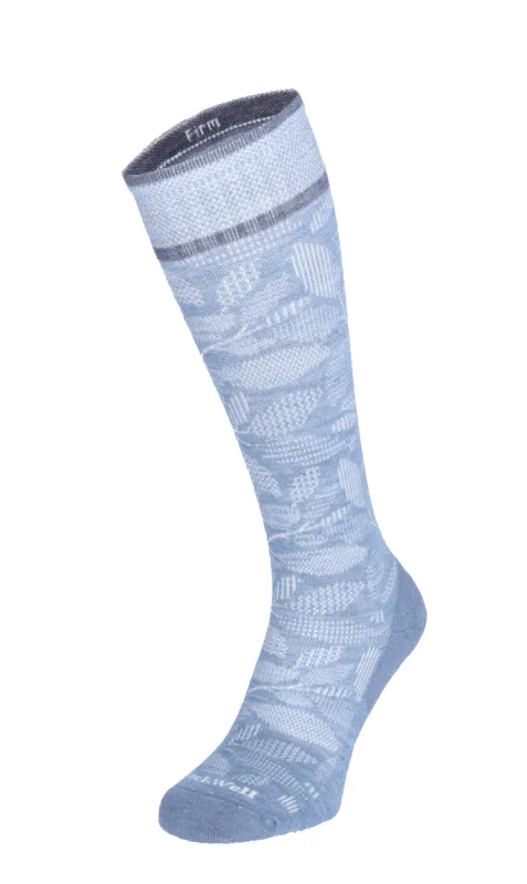 Fauna Women Firm Compression Socks Bluestone sold by Sockwell