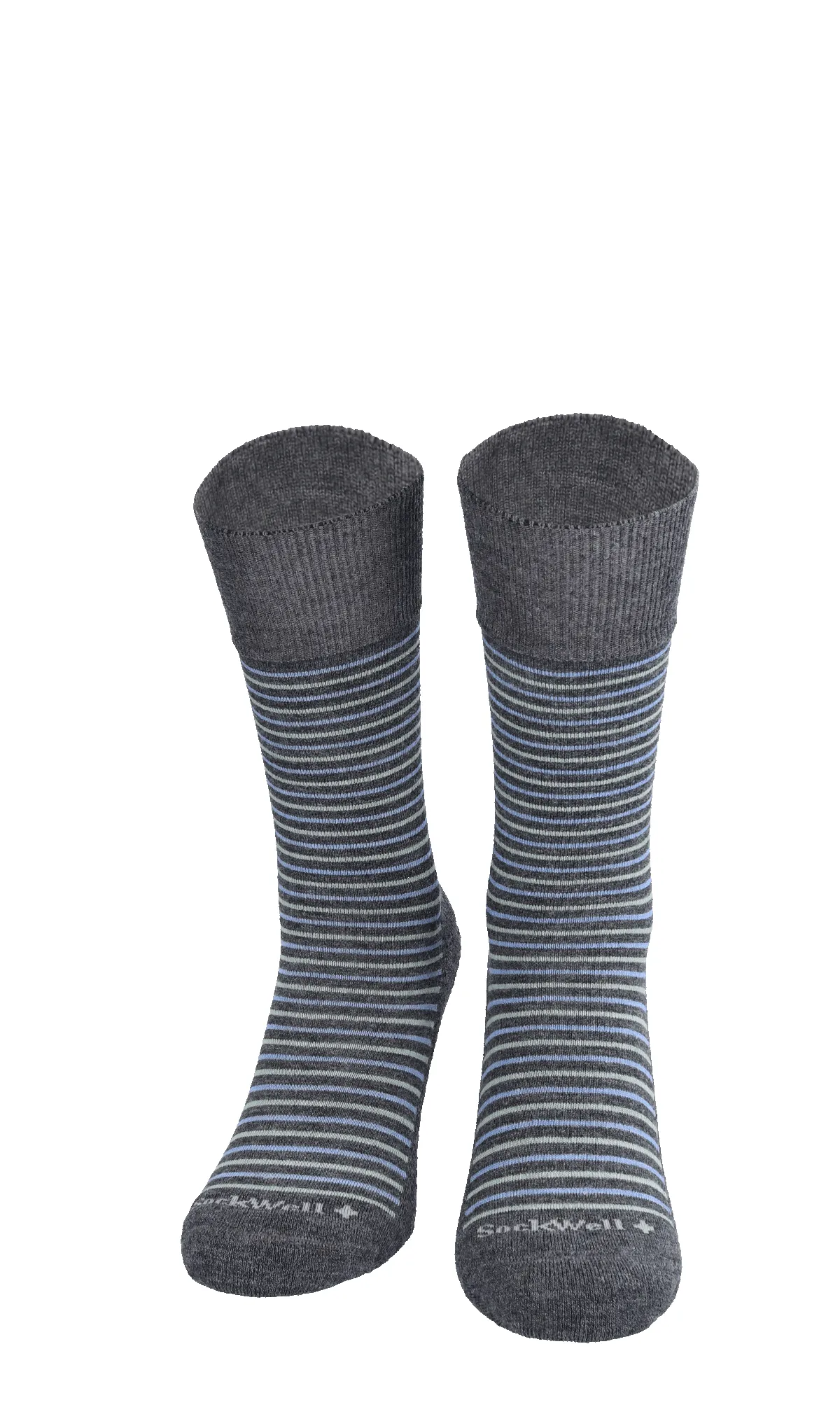 Kickback Men Diabetic Socks Charcoal sold by Sockwell product image thumbnail 2