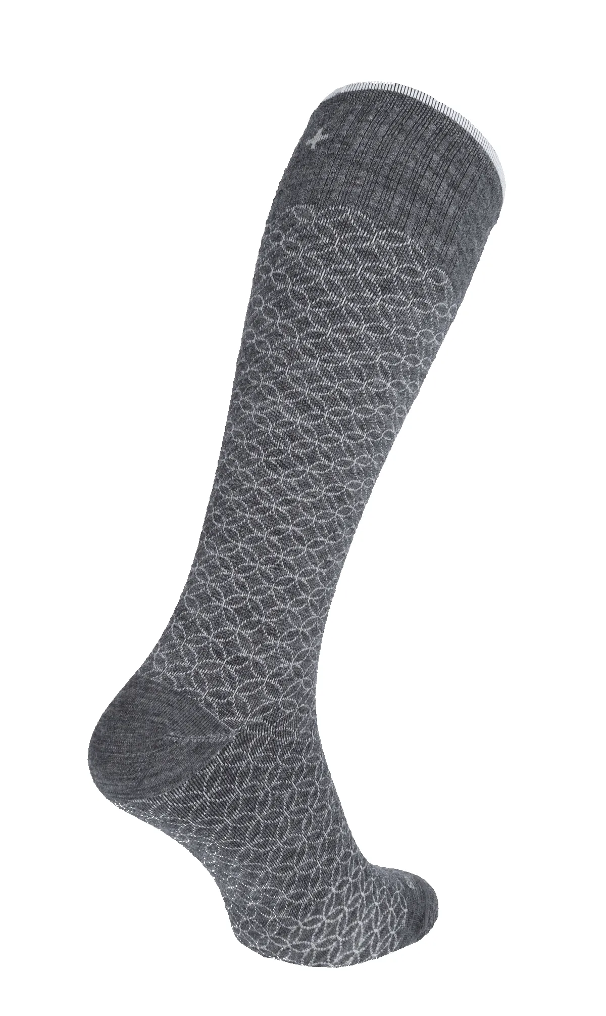 Featherweight Fancy Women Moderate Compression Socks Charcoal sold by Sockwell product image thumbnail 4
