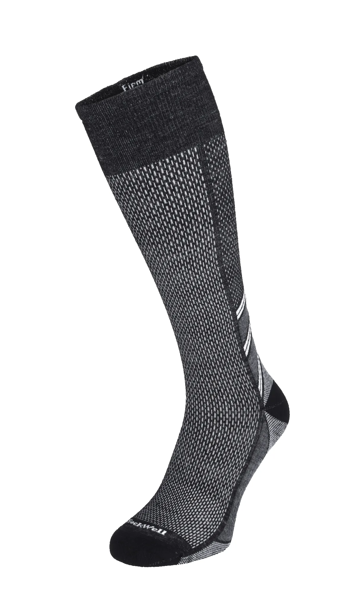 Circuit OTC Men Firm Compression Socks Black sold by Sockwell