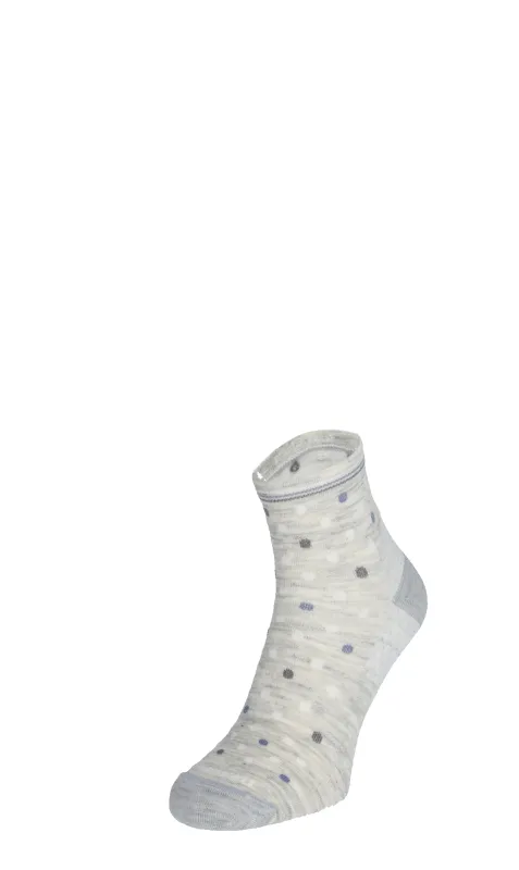 Plantar Honeycomb Women Heel Spur Socks Ash sold by Sockwell