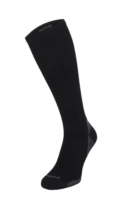 Cadence Women Compression Sports Socks Black Solid sold by Sockwell