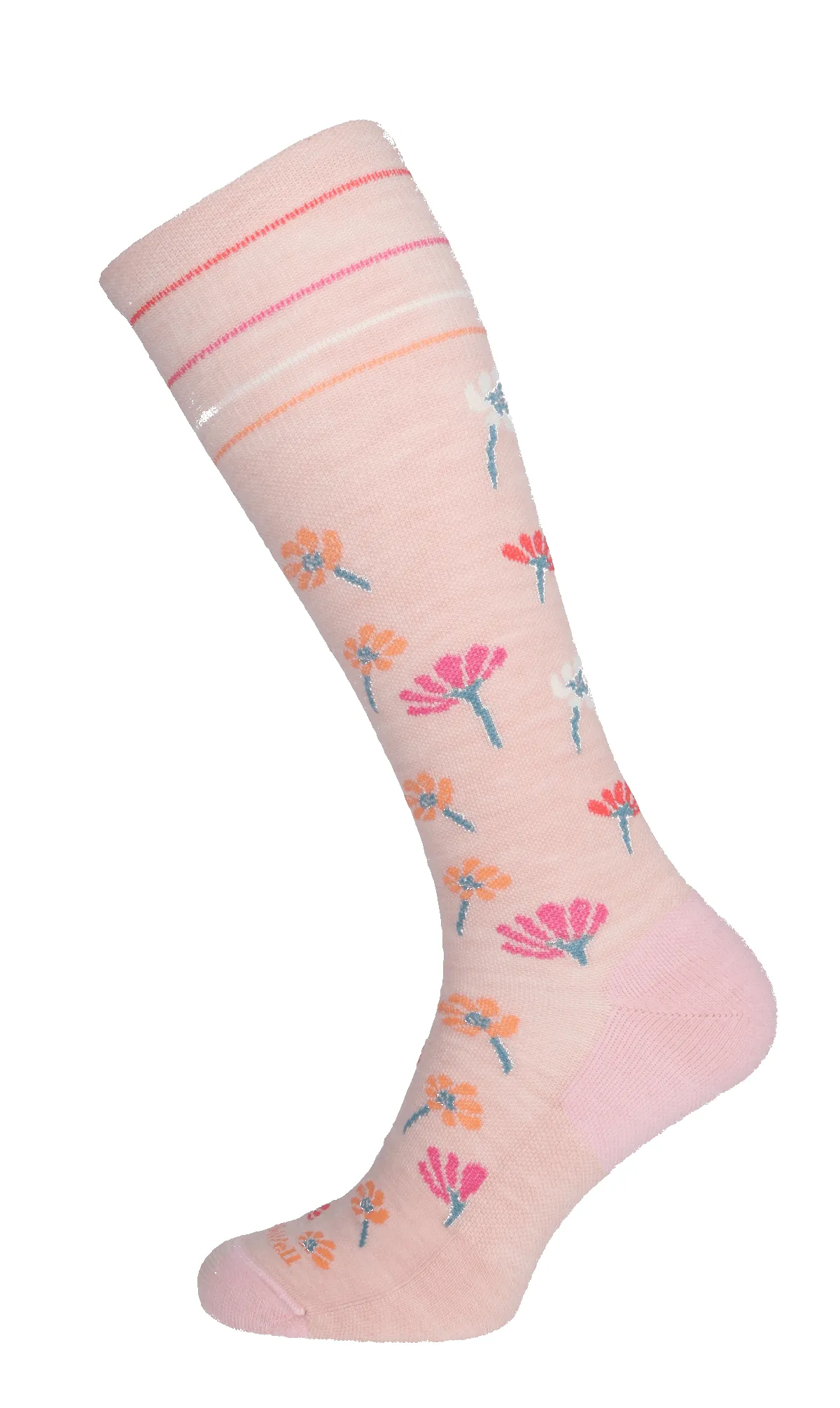 Field Flower Women Moderate Compression Socks Rose sold by Sockwell product image thumbnail 3