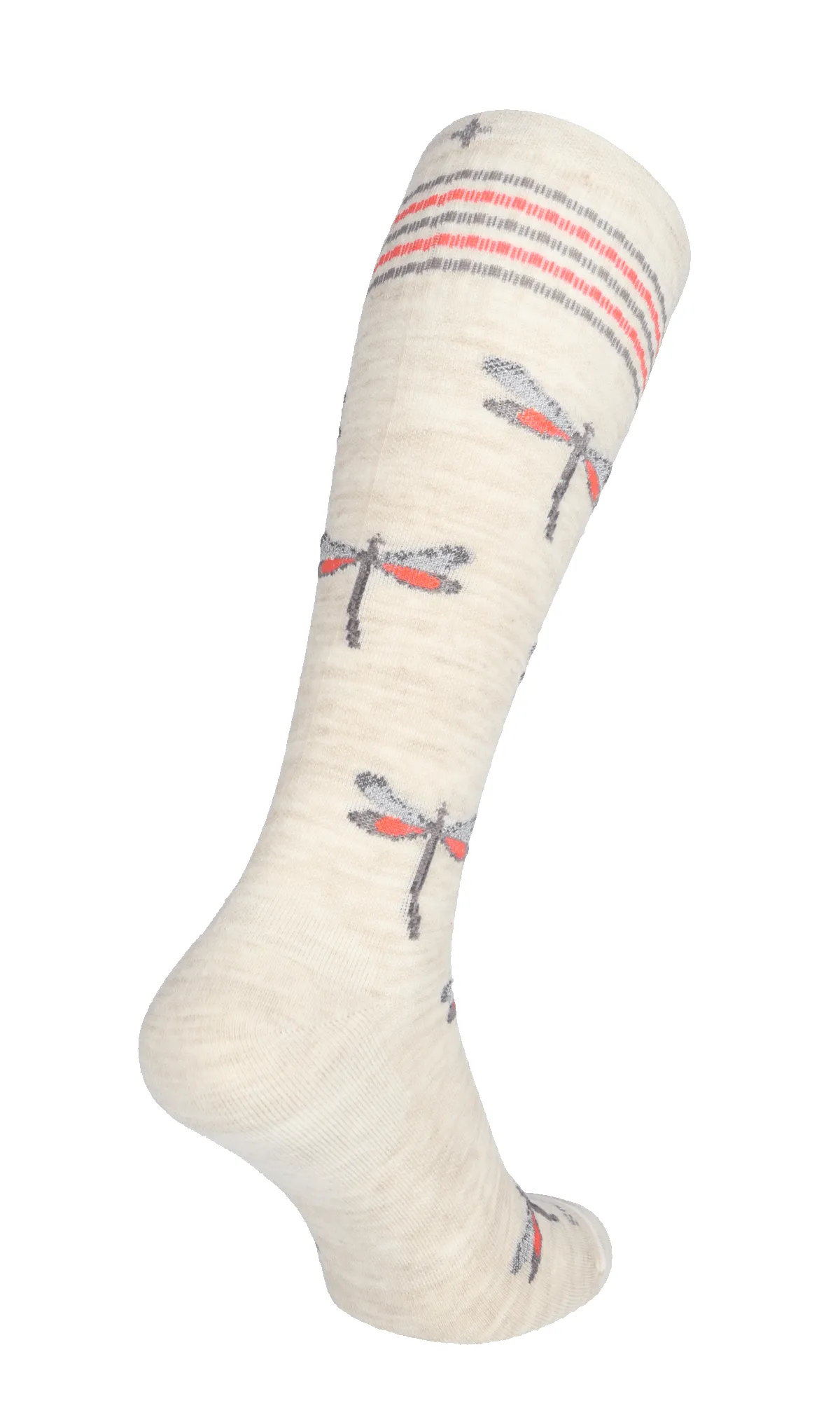 Dragonfly Women Moderate Compression Socks Barley sold by Sockwell product image thumbnail 4