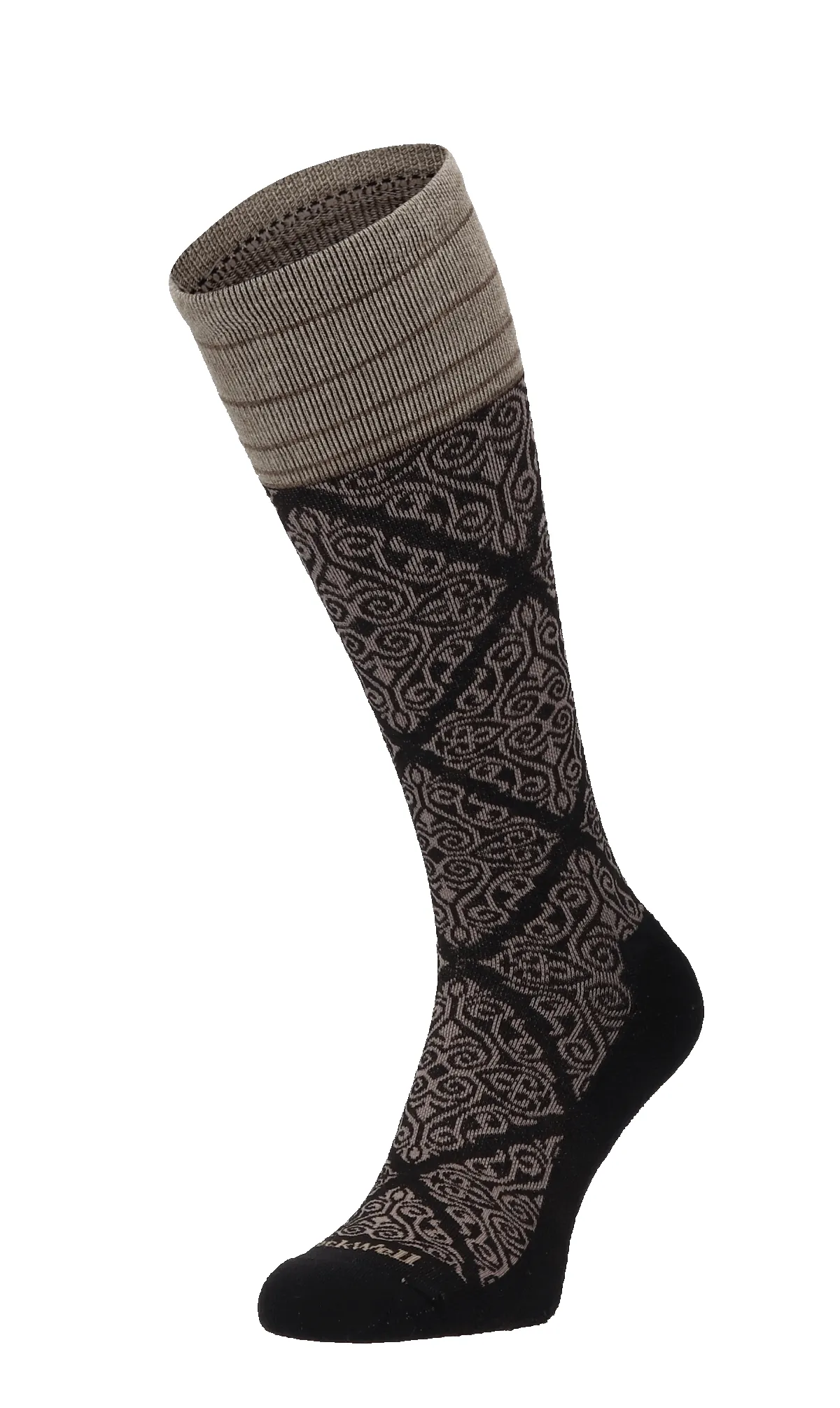 The Raj Women Firm Compression Socks Black sold by Sockwell