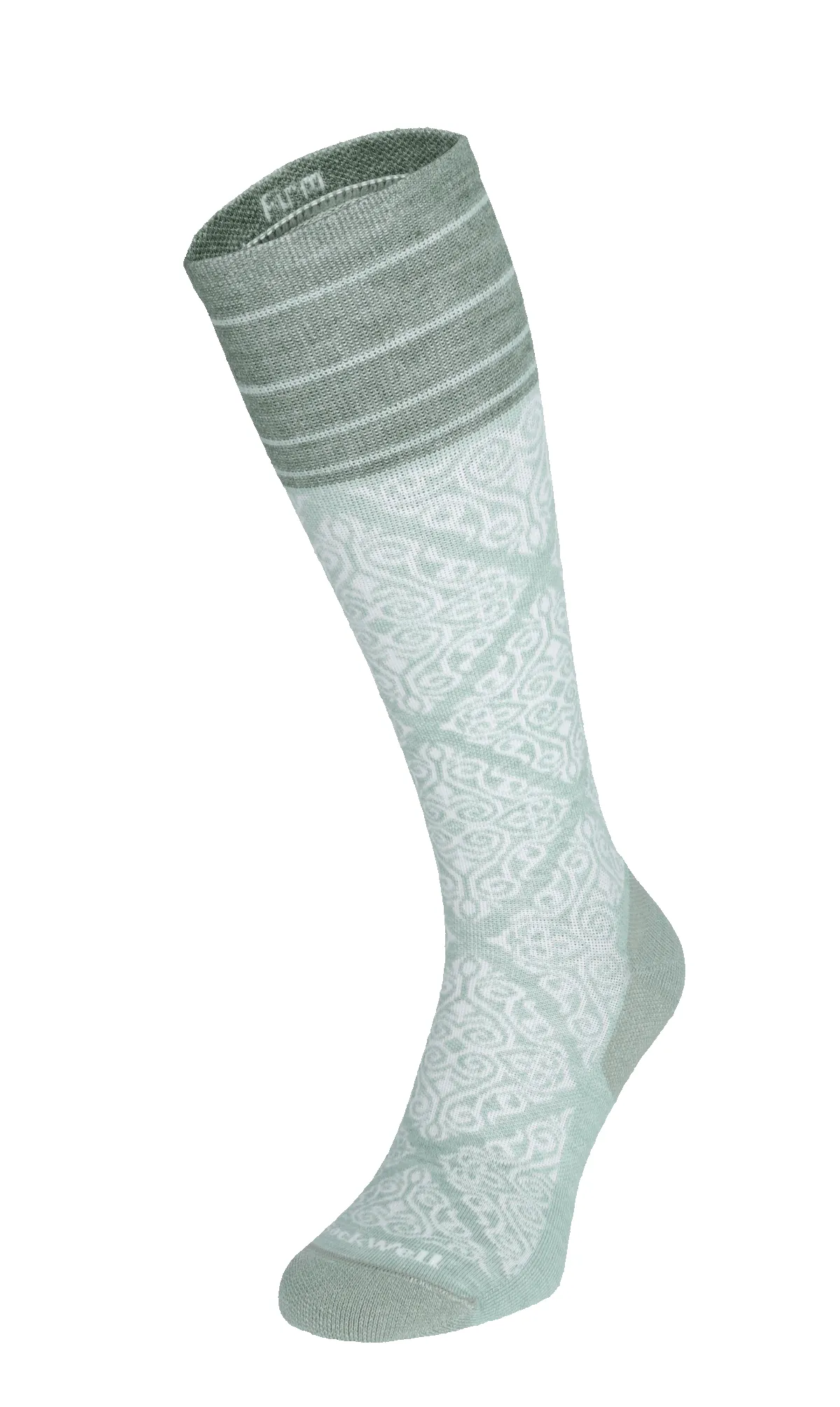 The Raj Women Firm Compression Socks Celadon sold by Sockwell