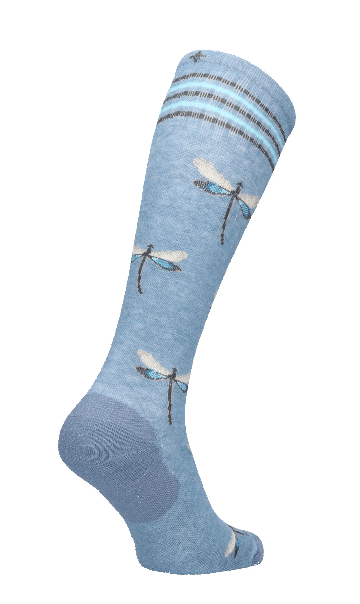 Dragonfly Women Moderate Socks Bluestone Shimmer sold by Sockwell product image thumbnail 4