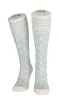 Etched Women Moderate Compression Socks Barley sold by Sockwell