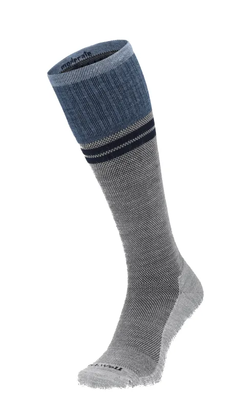Sportster Men Moderate Compression Socks Light Grey sold by Sockwell