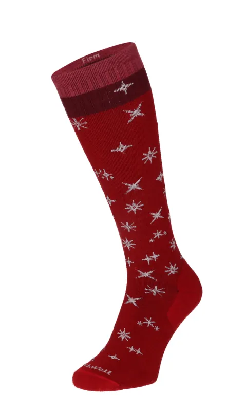 Twinkle Women Firm Compression Socks Ruby sold by Sockwell