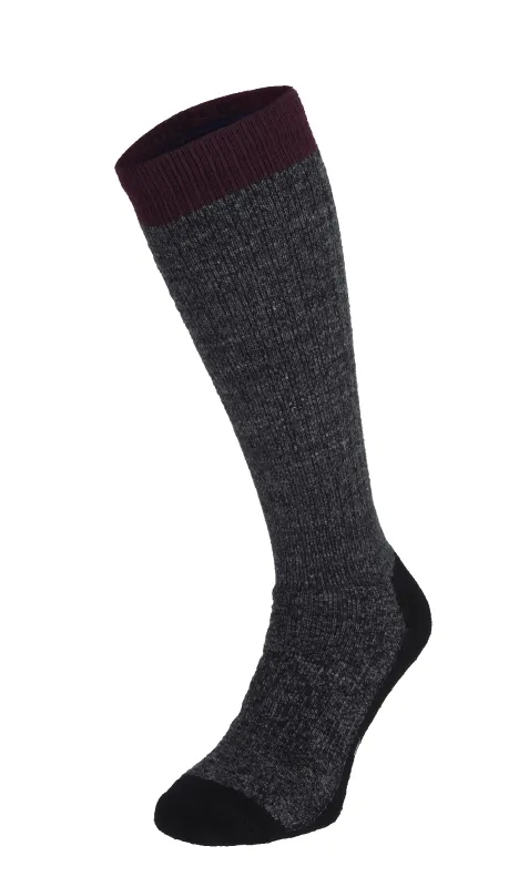 Trail Blazer Women Compression Hiking Socks Charcoal sold by Sockwell