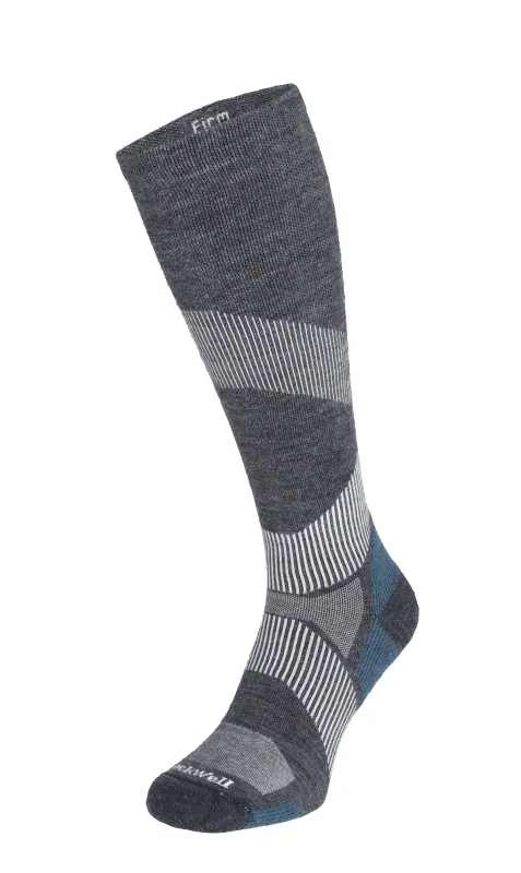 Stabilizer II OTC Men Compression Sports Socks Charcoal sold by Sockwell