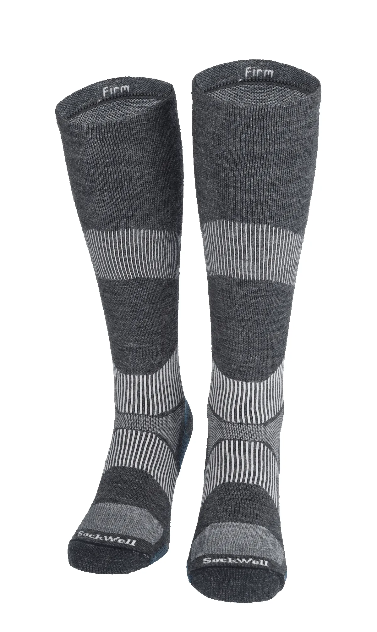 Stabilizer II OTC Men Compression Sports Socks Charcoal sold by Sockwell product image thumbnail 2