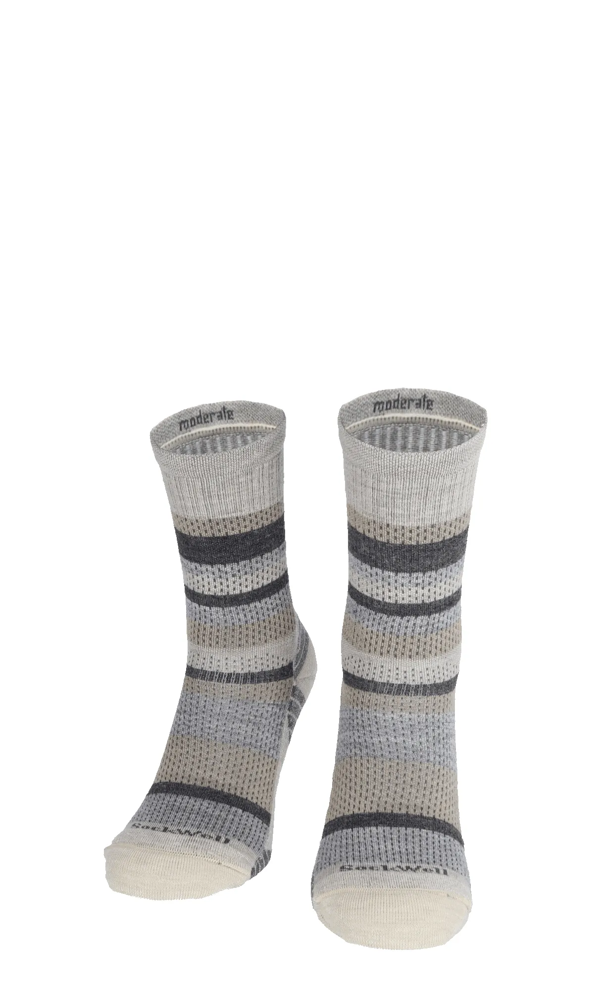 Journey Crew Women Compression Hiking Socks Putty sold by Sockwell product image thumbnail 2