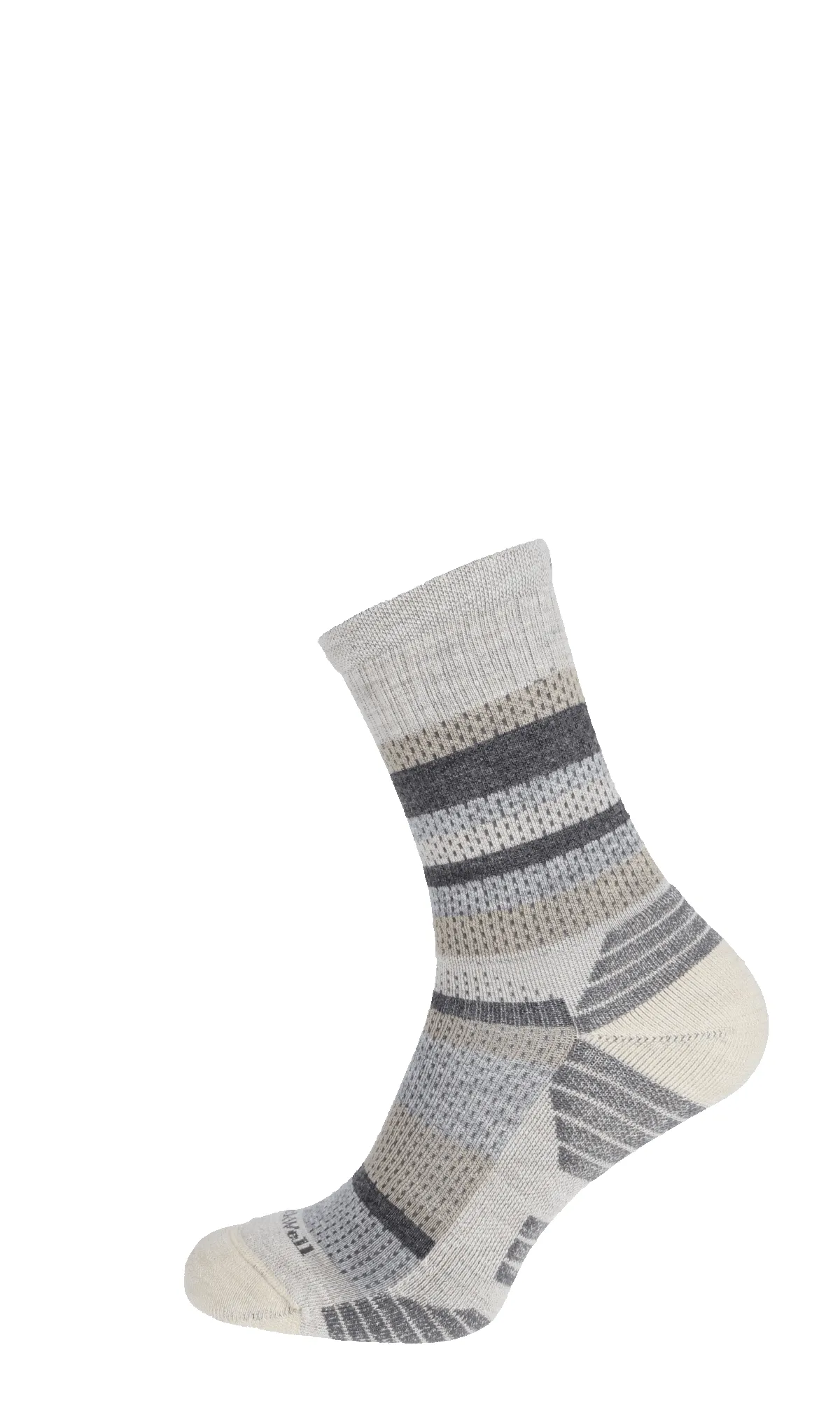 Journey Crew Women Compression Hiking Socks Putty sold by Sockwell product image thumbnail 3