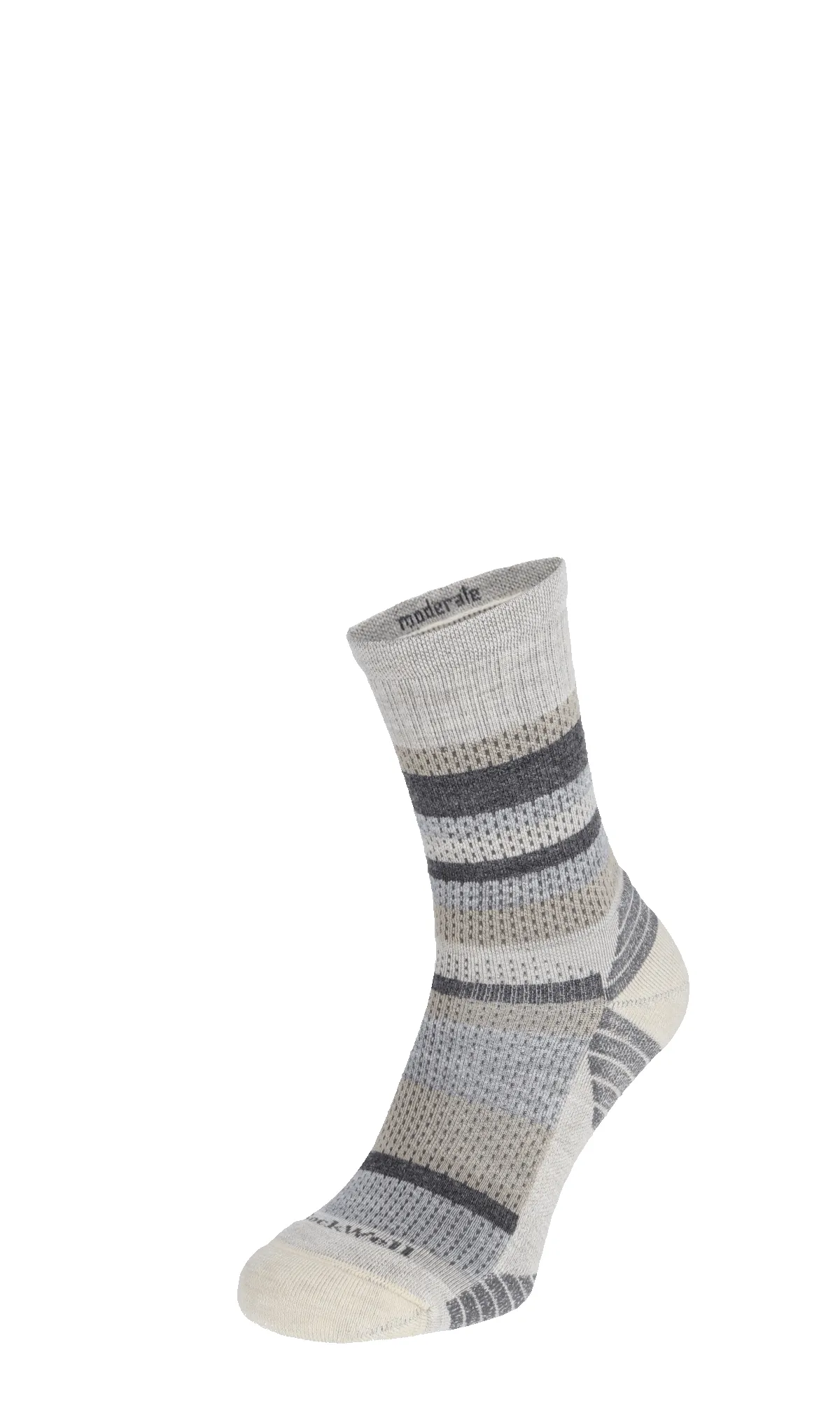 Journey Crew Women Compression Hiking Socks Putty sold by Sockwell